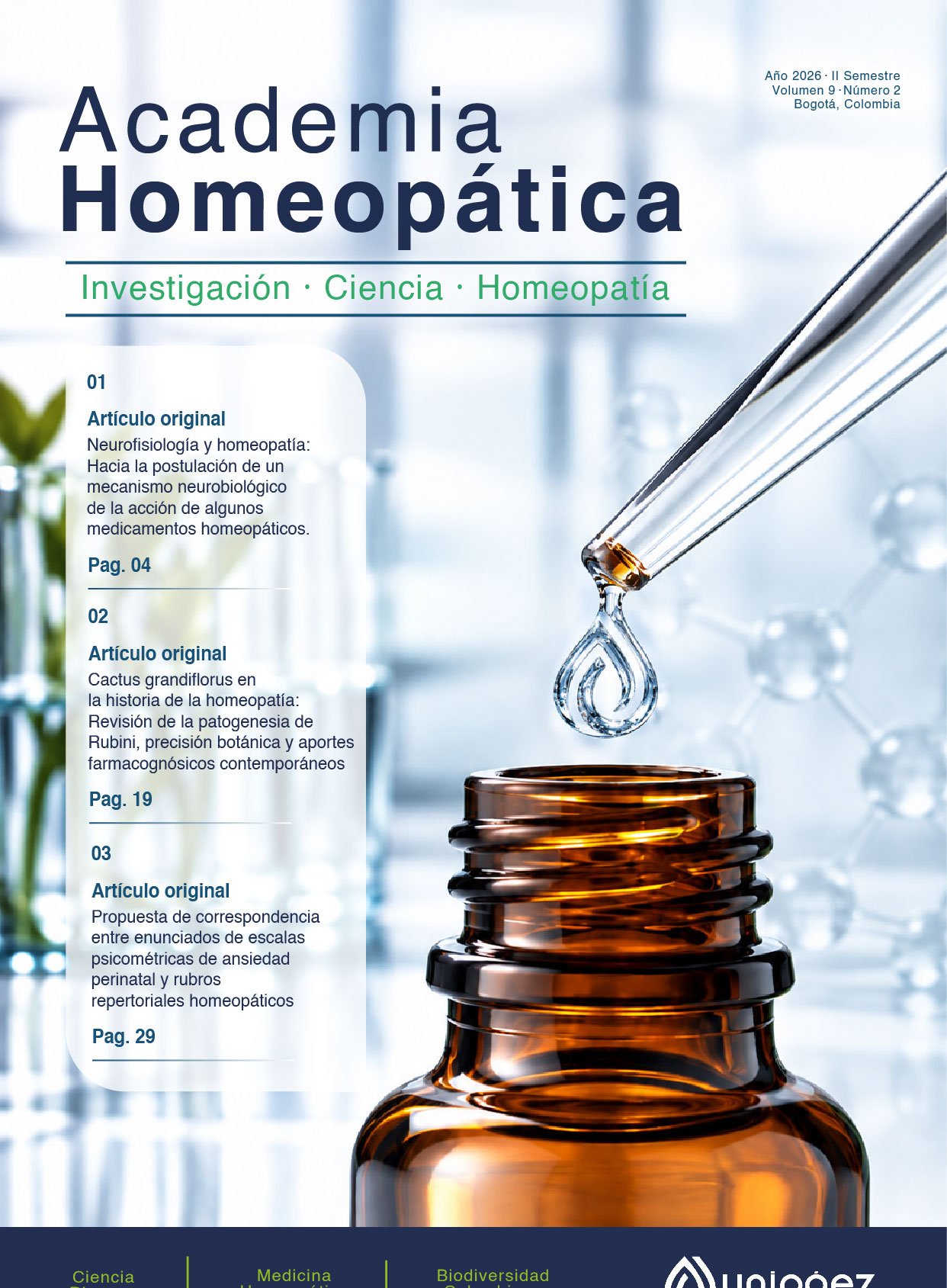 Revista Homeopática Volumen 9 - N° 2 