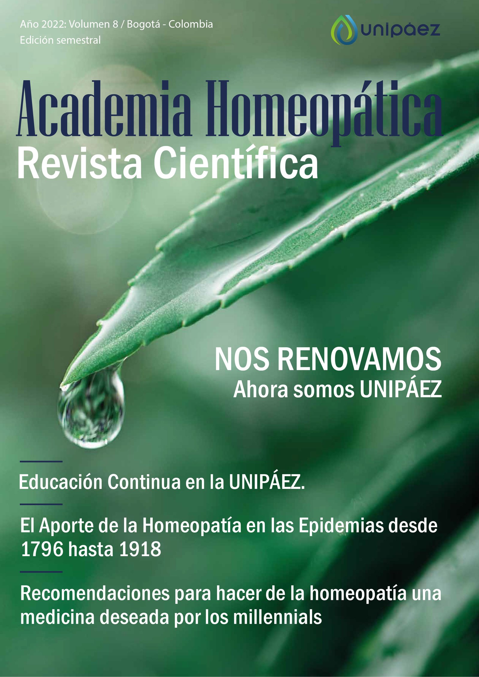 Revista Homeopática Edición No. 8