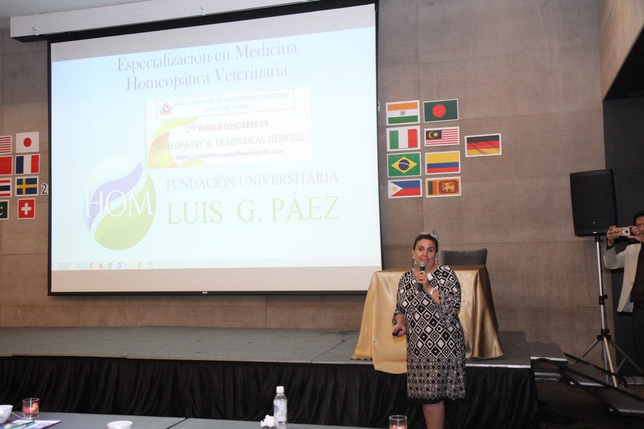 La Uniluisgpaez en el 2nd World Congress on Homeopathy & Traditional Medicine: Zero Molecule to Macromolecules Bangkok, Thailand. 2019